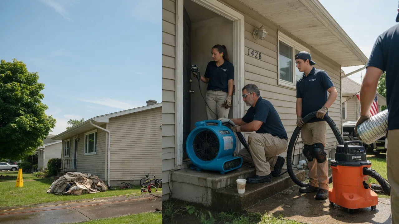 Water Damage Restoration in Irvington, IL near me